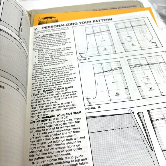 Couturier Sewing Pattern 111B Straight Leg Tailored Pants by Leonora Johnson Vtg - Picture 8 of 12